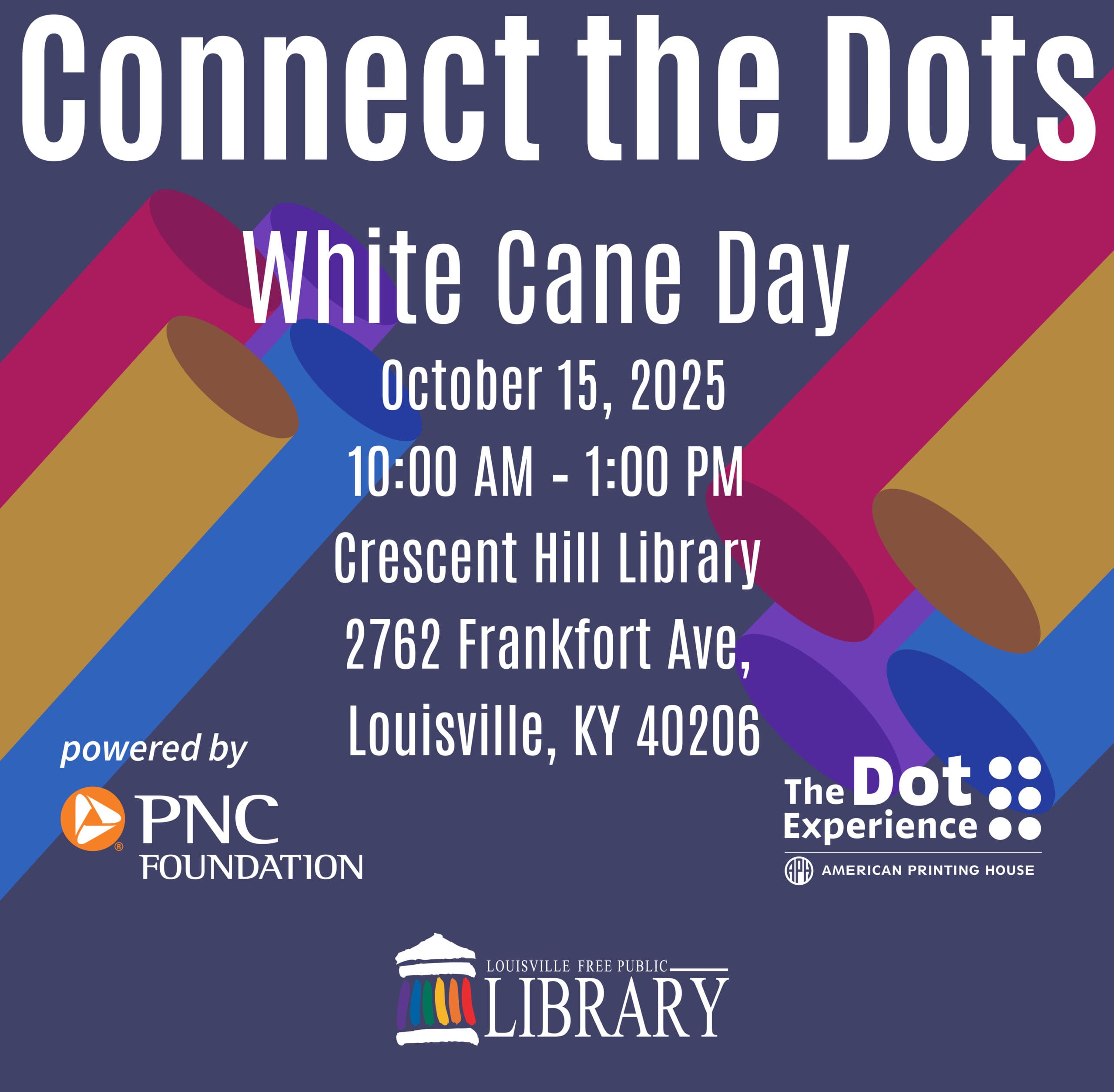 White Cane Day event Graphic