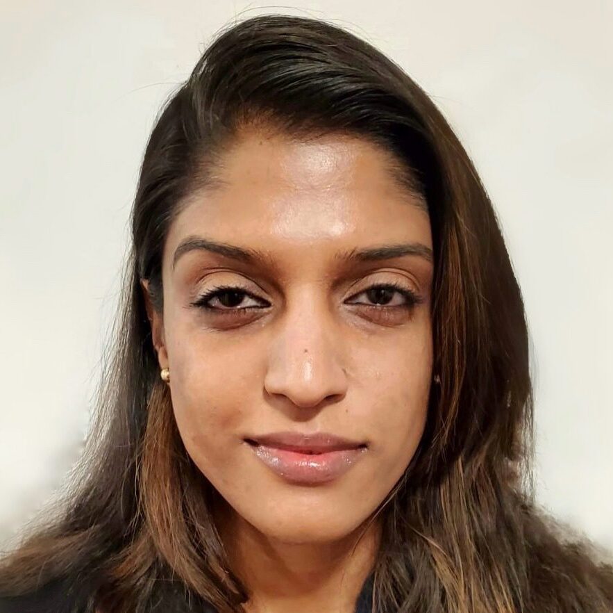 A close up photo of Khadija.